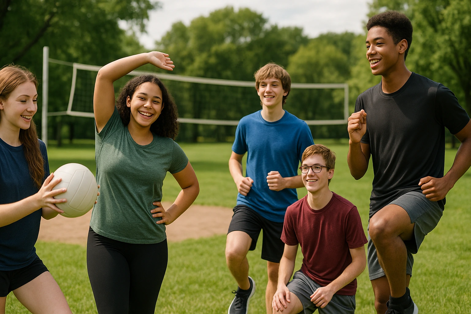 Homeschool sports programs volleyball and training